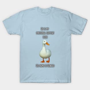 My Emotional Support Duck, Howard T-Shirt